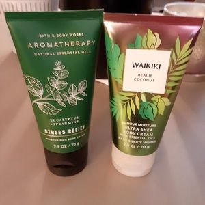 Bath and Body Works set of 2 lotions